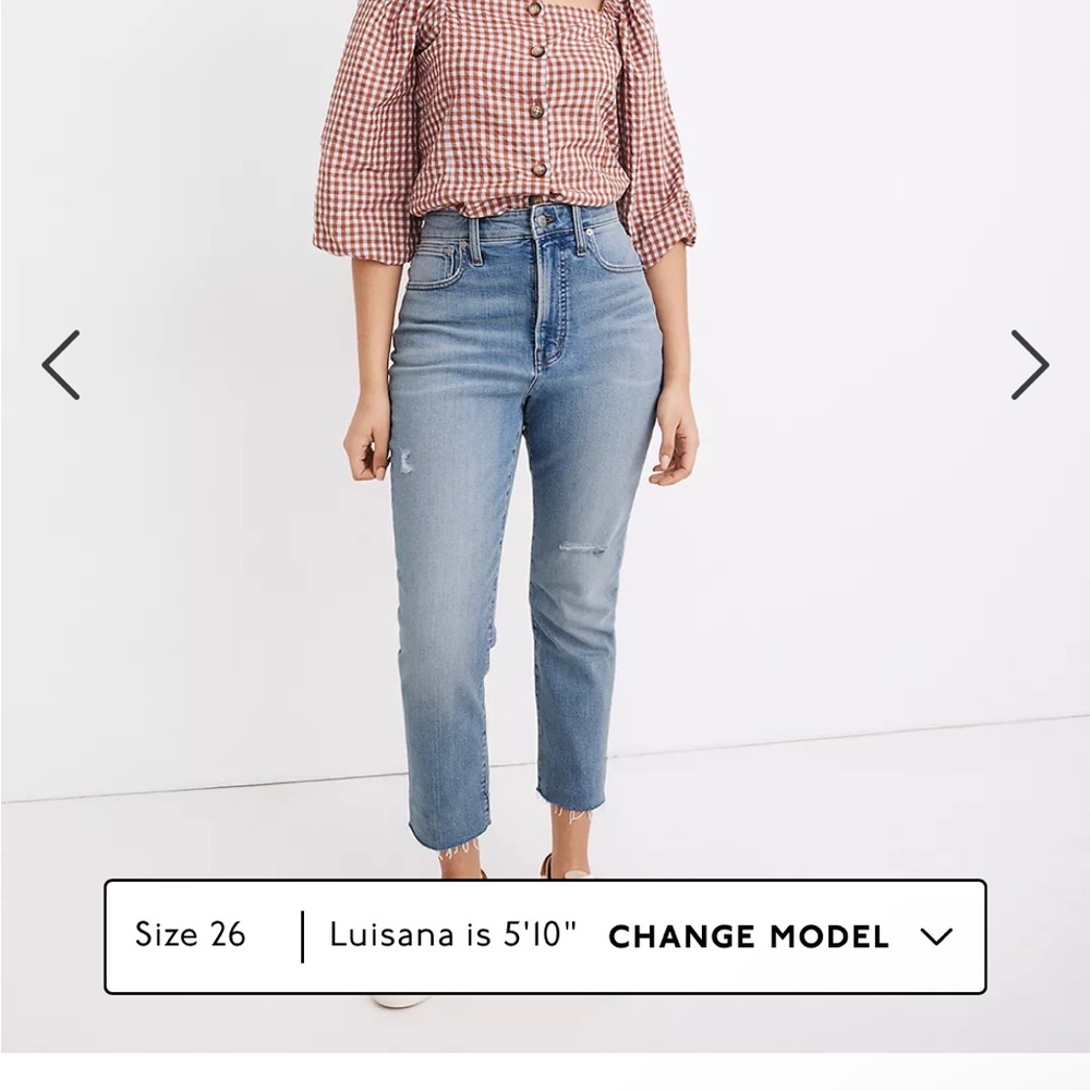 Madewell | The Curvy Perfect Vintage Jean | size 33